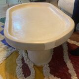 Moroccan art tadelakt coffee table
