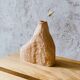 Solid wood ash soliflore hand-carved
