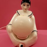 Lamp Pierrot in ceramic