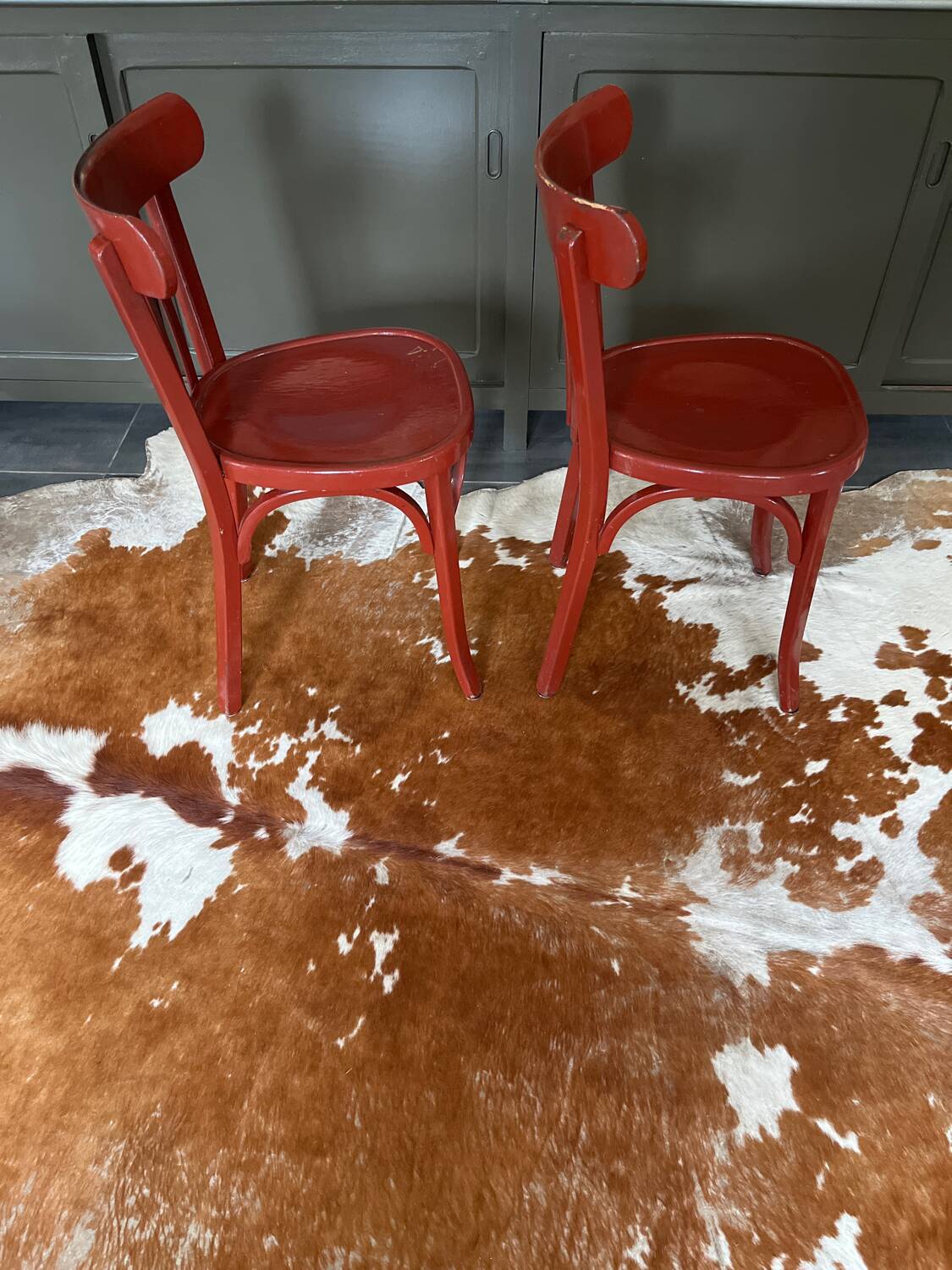 2 bistro chairs