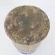 Magnifique vase tres ancien ceramique terre cuite fleurs bleues & blanches
