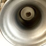 Set of 5 Guy Degrenne stainless steel ice cream cups and spoons