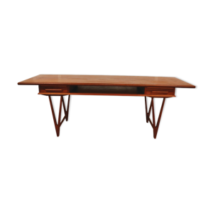 Table basse modèle 32 par E.W.bach pour Møbelfabrikken Toften, Danemark, années 1960