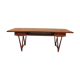 Model 32 v-legged teak coffee table by e.w.bach for møbelfabrikken toften, denmark, 1960s