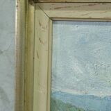 Carl Berndtsson, Swedish Modern Landscape, 1960s, Oil on Canvas, Framed