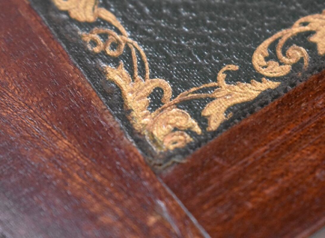 Table Bouillotte in mahogany, Louis XVI style - 20th century