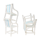 4 garden chairs "Sea side", Hugonet, 1970