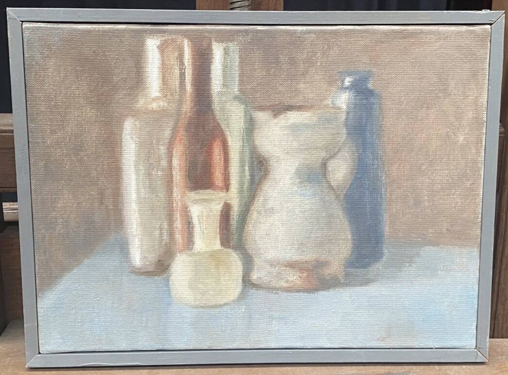 Intimate still life painting