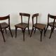 Chaises bistrot vintage, lot de 4
