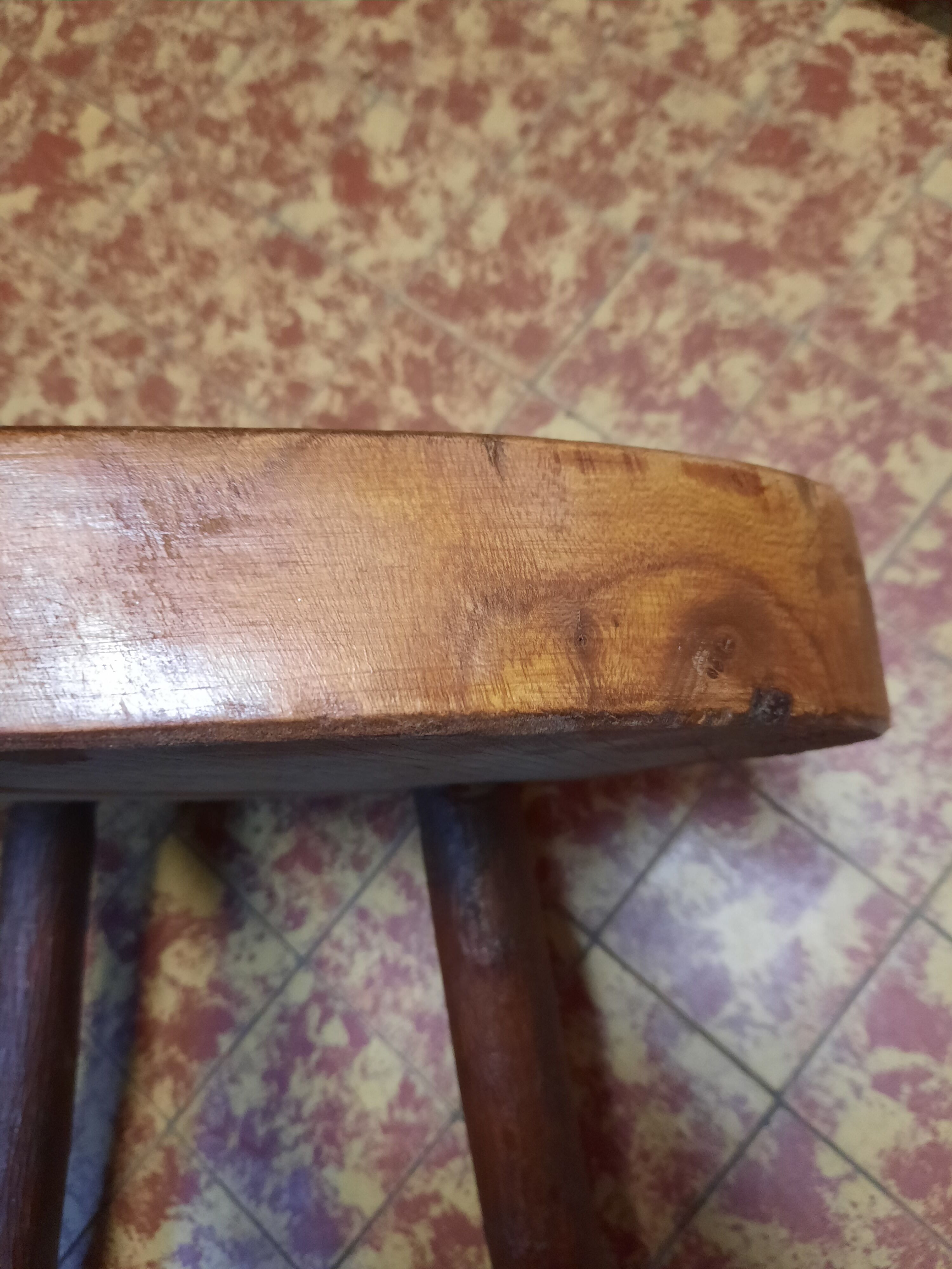 Tree trunk coffee table