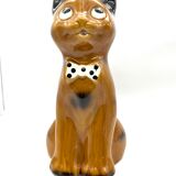 Pitcher slurry cat in faience