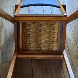 Pair of grey bridge chairs