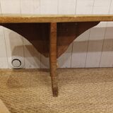 Antique solid wood bench