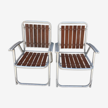 Lot de 2 chaises de camping USA