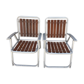 Lot de 2 chaises de camping USA