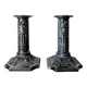 Pair of candlesticks by Victor Saglier 19th century
