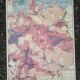 Old MDI map Germany Agricultural and vintage population