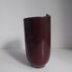 Vase 1950 en grès à col découpé