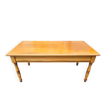 Cherry wood coffee table