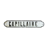 Enamelled pharmacy plate