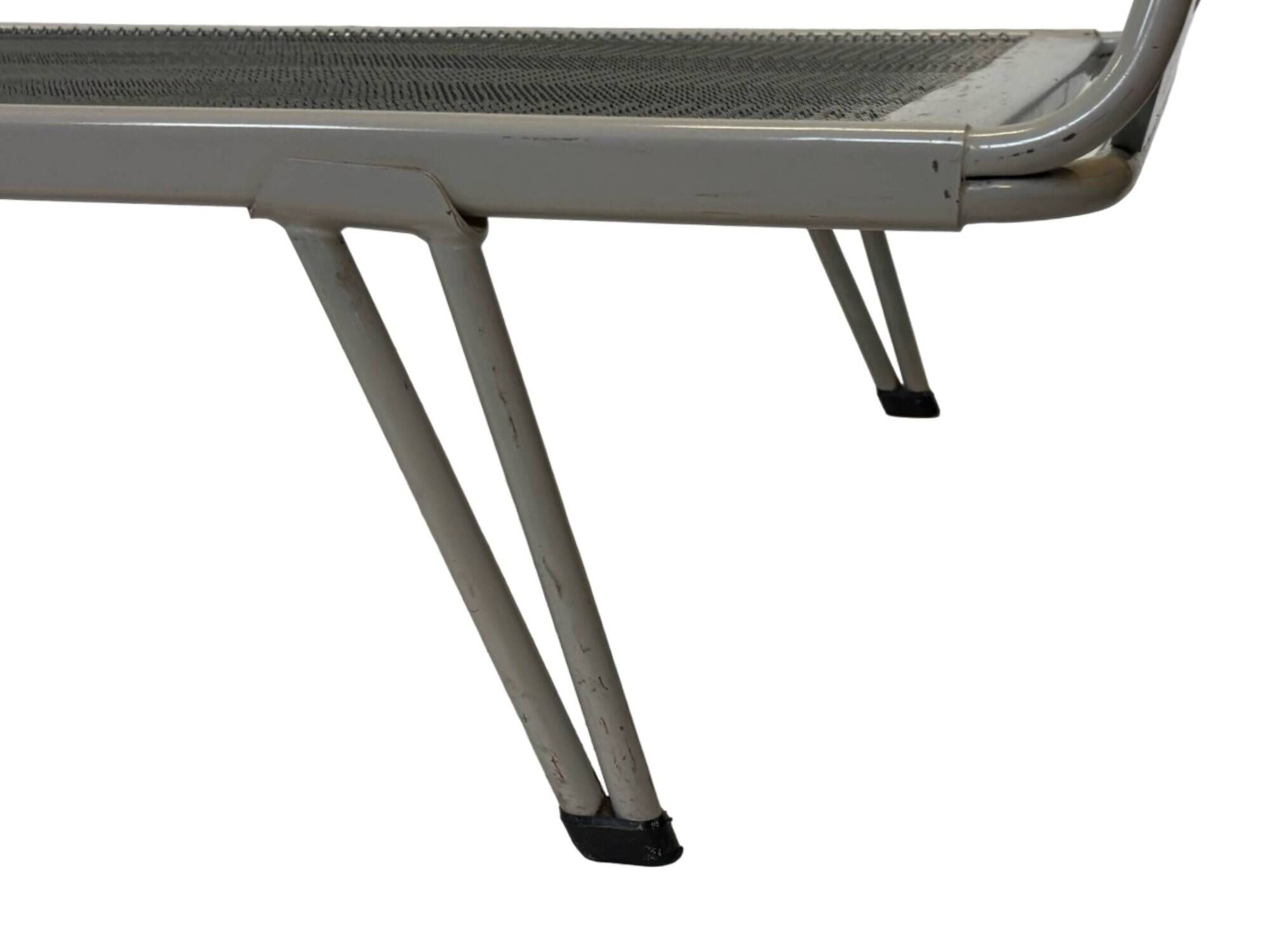 Vintage daybed 1960s minimalist metal from the Netherlands design