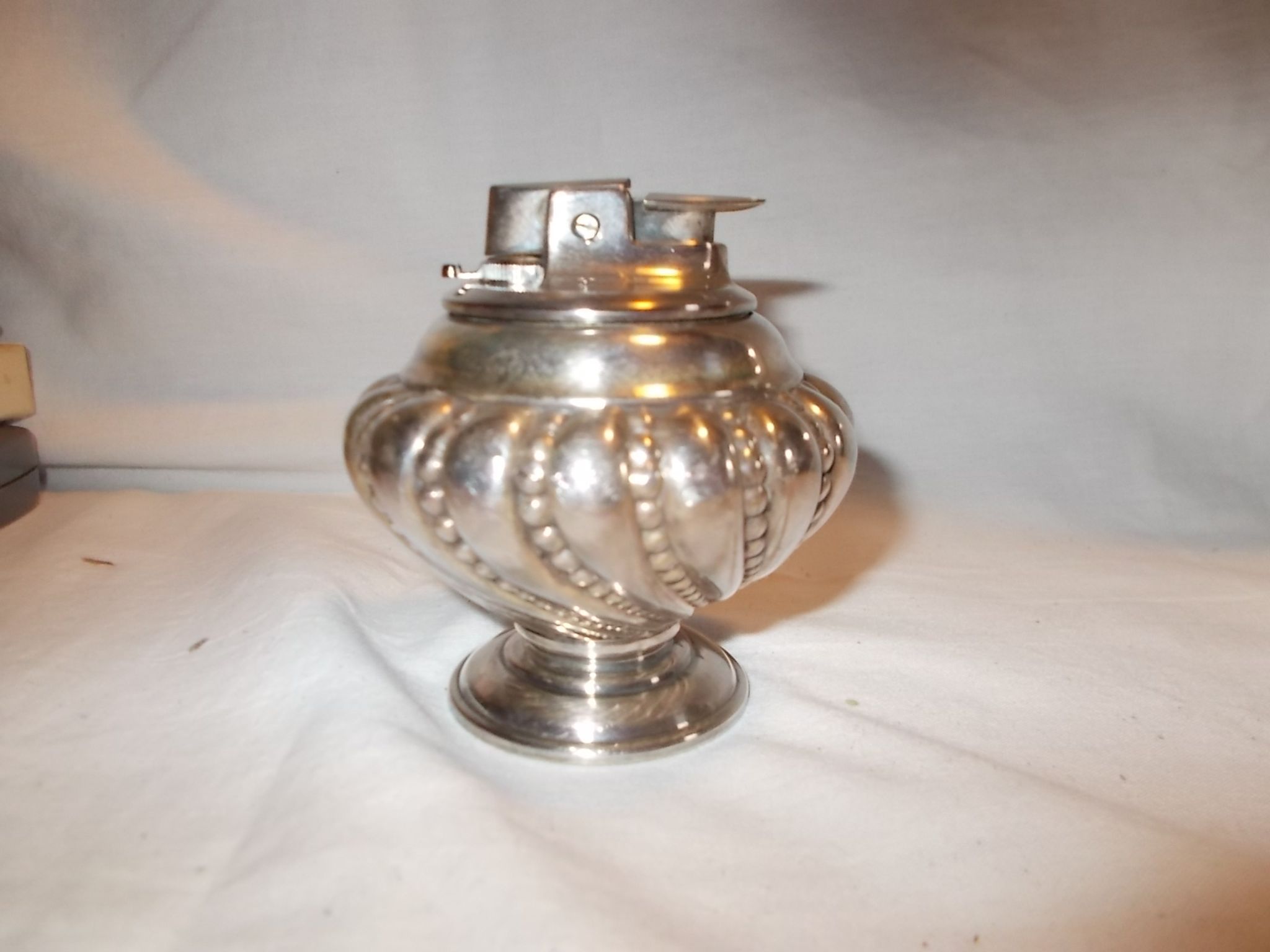 Briquet métal argenté