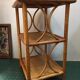 SHELF in RATTAN and WICKER 80s