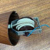 Teak pendant lamp Type 324 from the mid-century by Temde, 1960s.