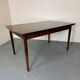 Table à manger extensible en palissandre moderniste du milieu du siècle, Danemark, années 1950