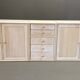 Modular solid beech sideboard "Ditlev Karsten" Scandinavian design.