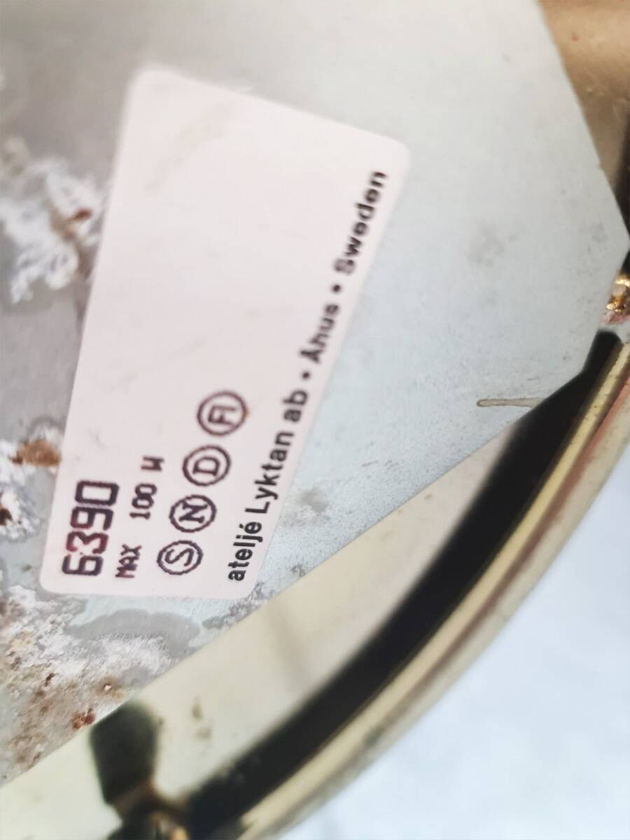 Vintage Swedish design Bumling floor lamp Anders Pehrson Ateljé Lyktan