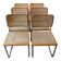 Set of 6 Cesca chairs from the mid-century by Marcel Breuer