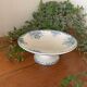 Antique earthenware compotier by Clairefontaine L.G.