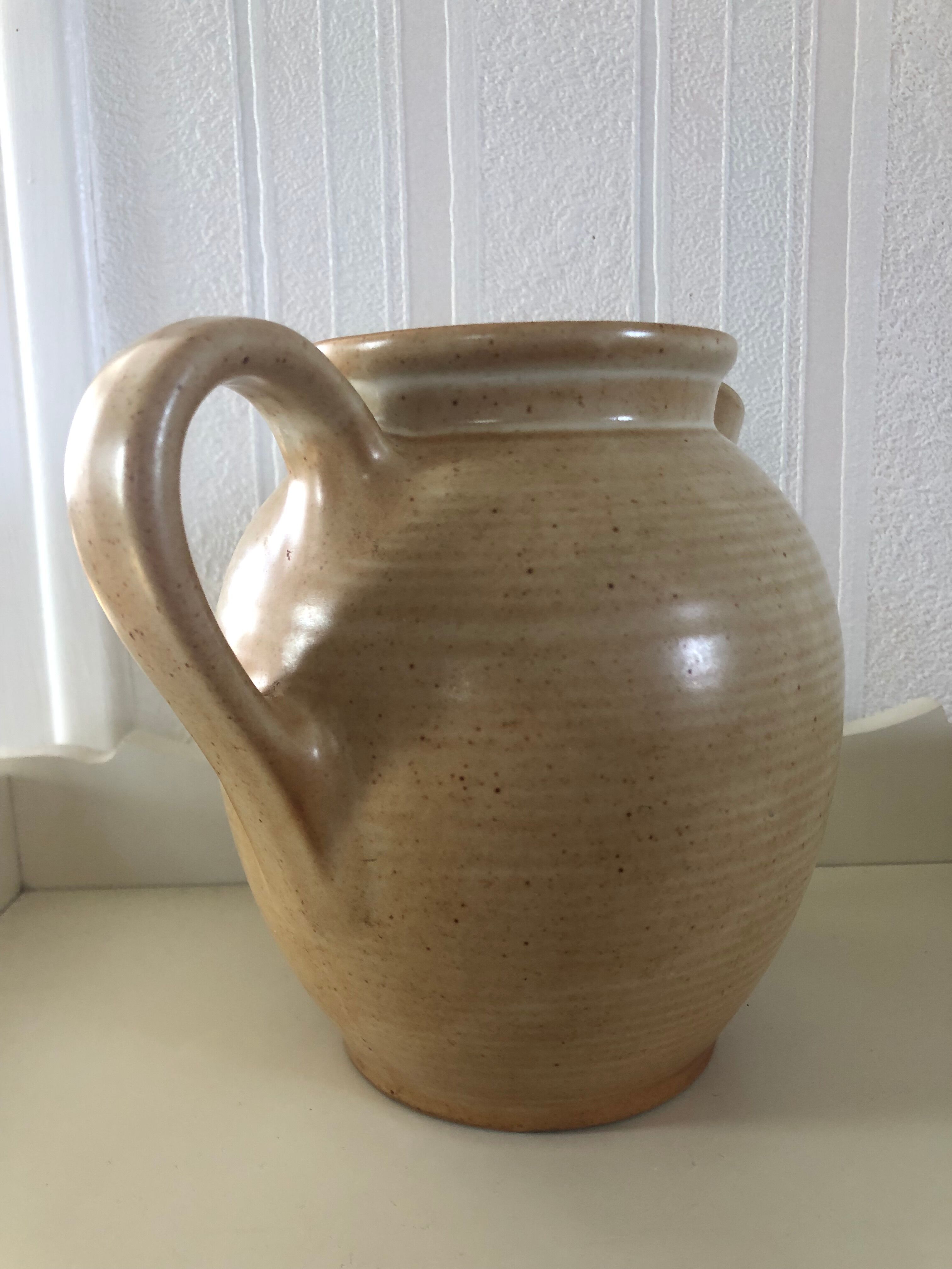 Stoneware jug