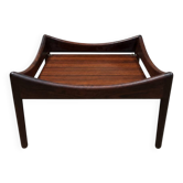 Table basse danoise en palissandre attribuée à Kristian Vedel – années 60