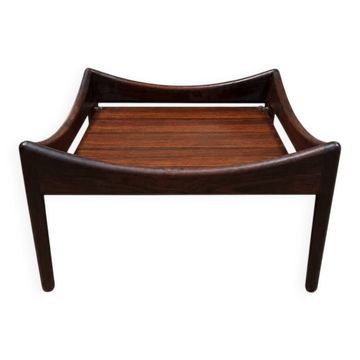 Table basse danoise en palissandre attribuée à Kristian Vedel – années 60