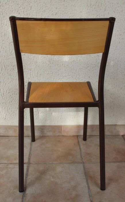 Pair of vintage Mullca school chairs