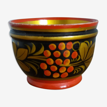 Cup small Russian bowl Khokhloma
