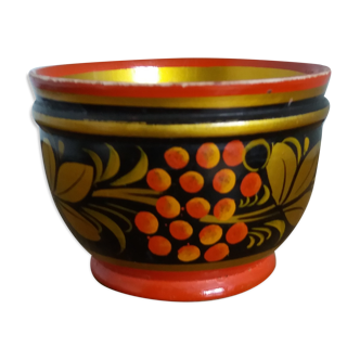 Cup small Russian bowl Khokhloma