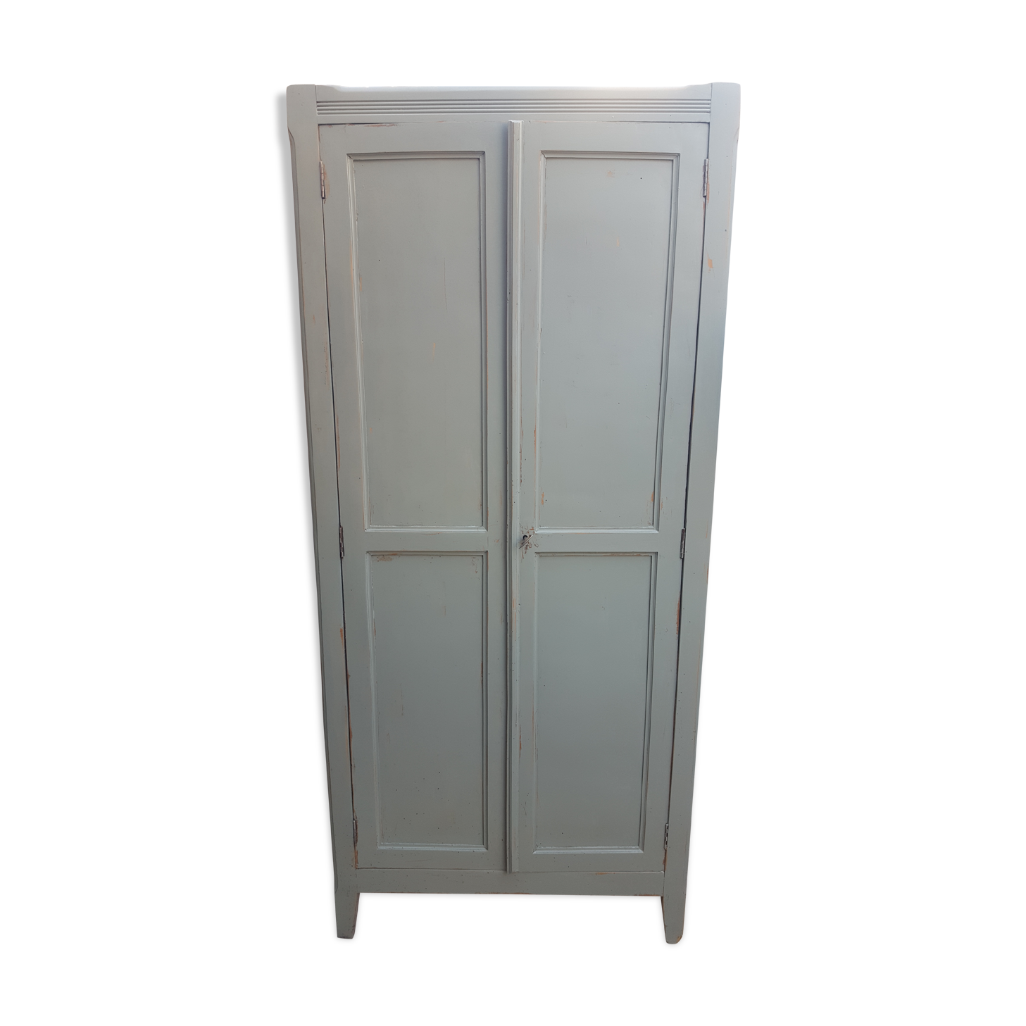 Paris wardrobe patina green guarigue