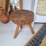 Brutalist tripod stool