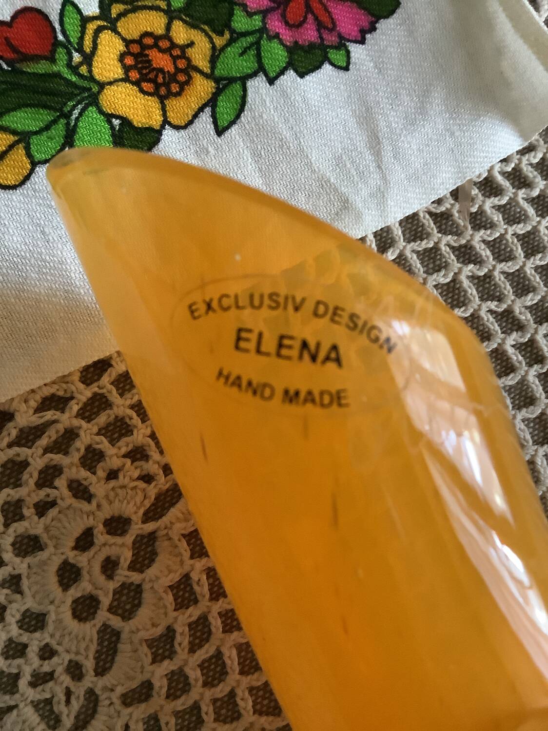 Vase soliflore opaline Design Elena