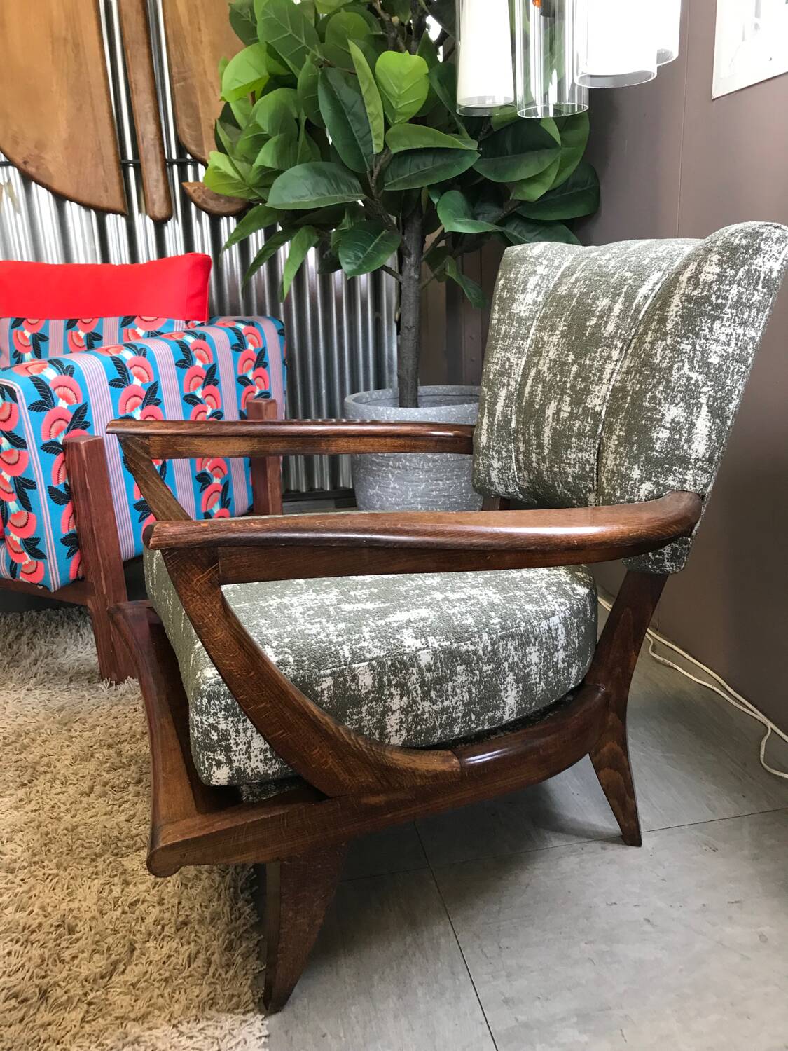 Vintage armchair SK 250 Étienne Henri Martin