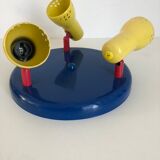 Metal ceiling lamp 3 spots from the 80s