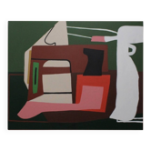 Abstrait géométrique sur toile "Serenity"