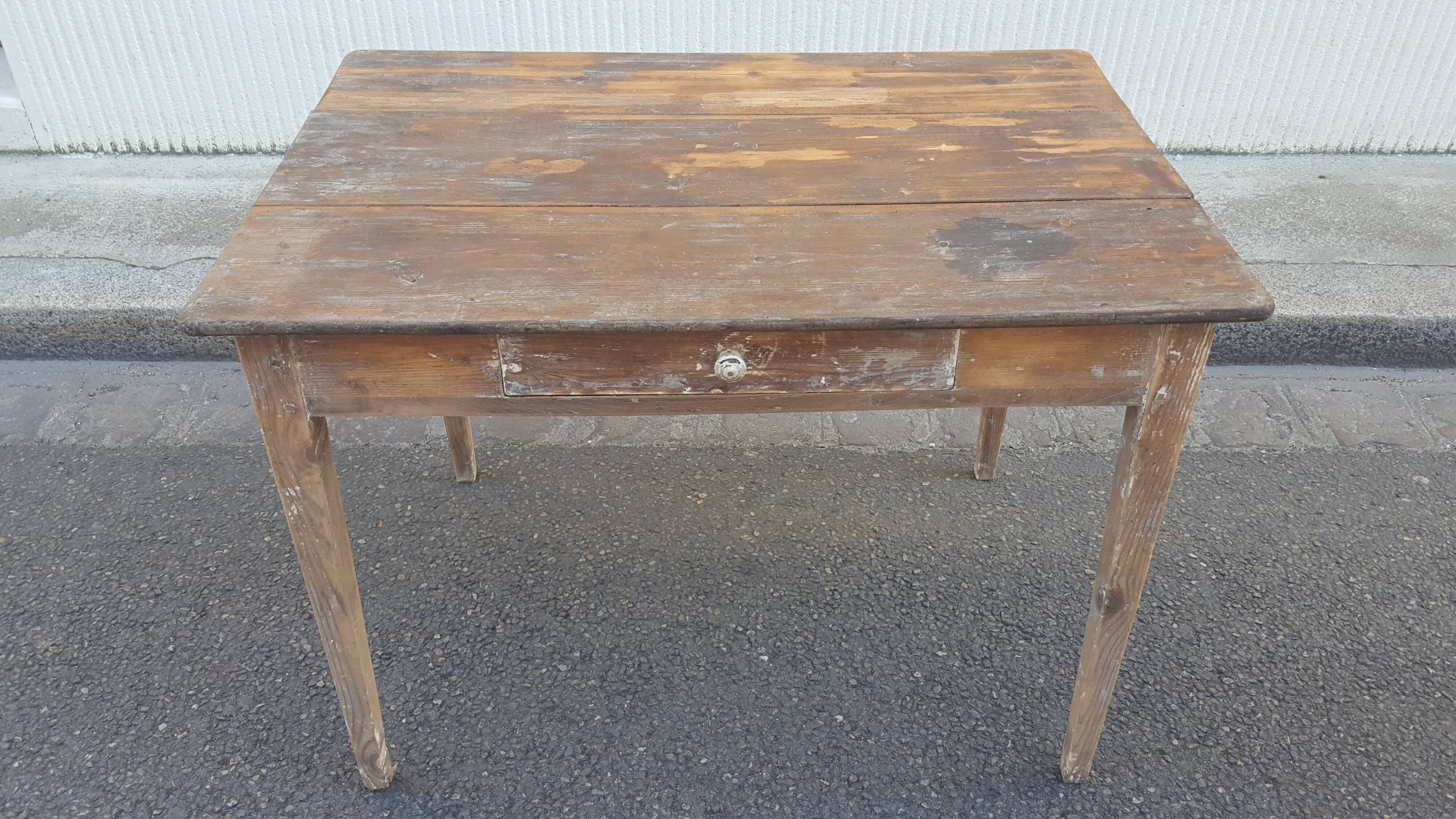 Drawer farm table