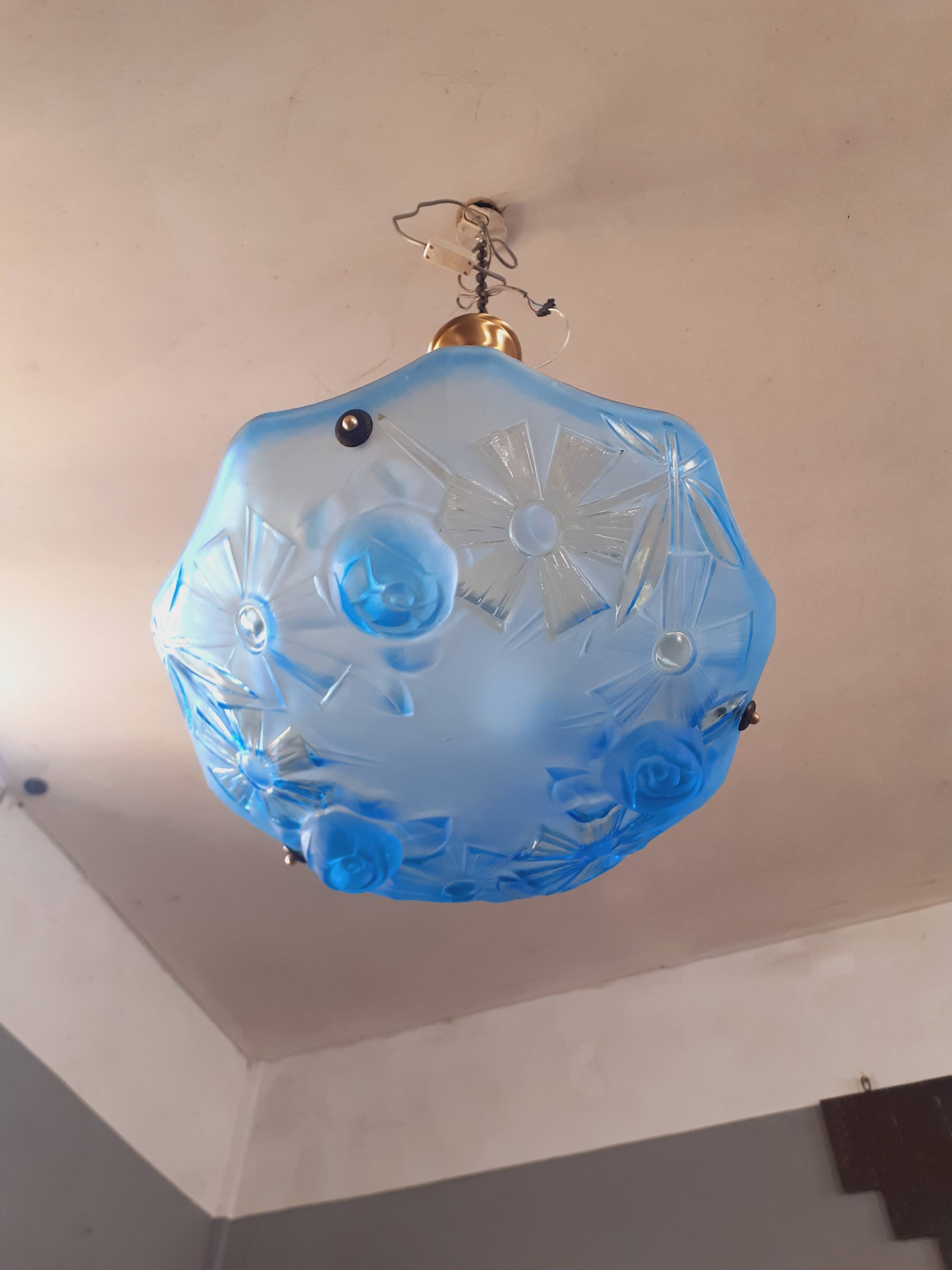 Art Deco ceiling light from the 1920s