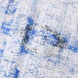 5x8 Faded Blue Handmade Wool Turkish Tapis Rug, 243x148Cm