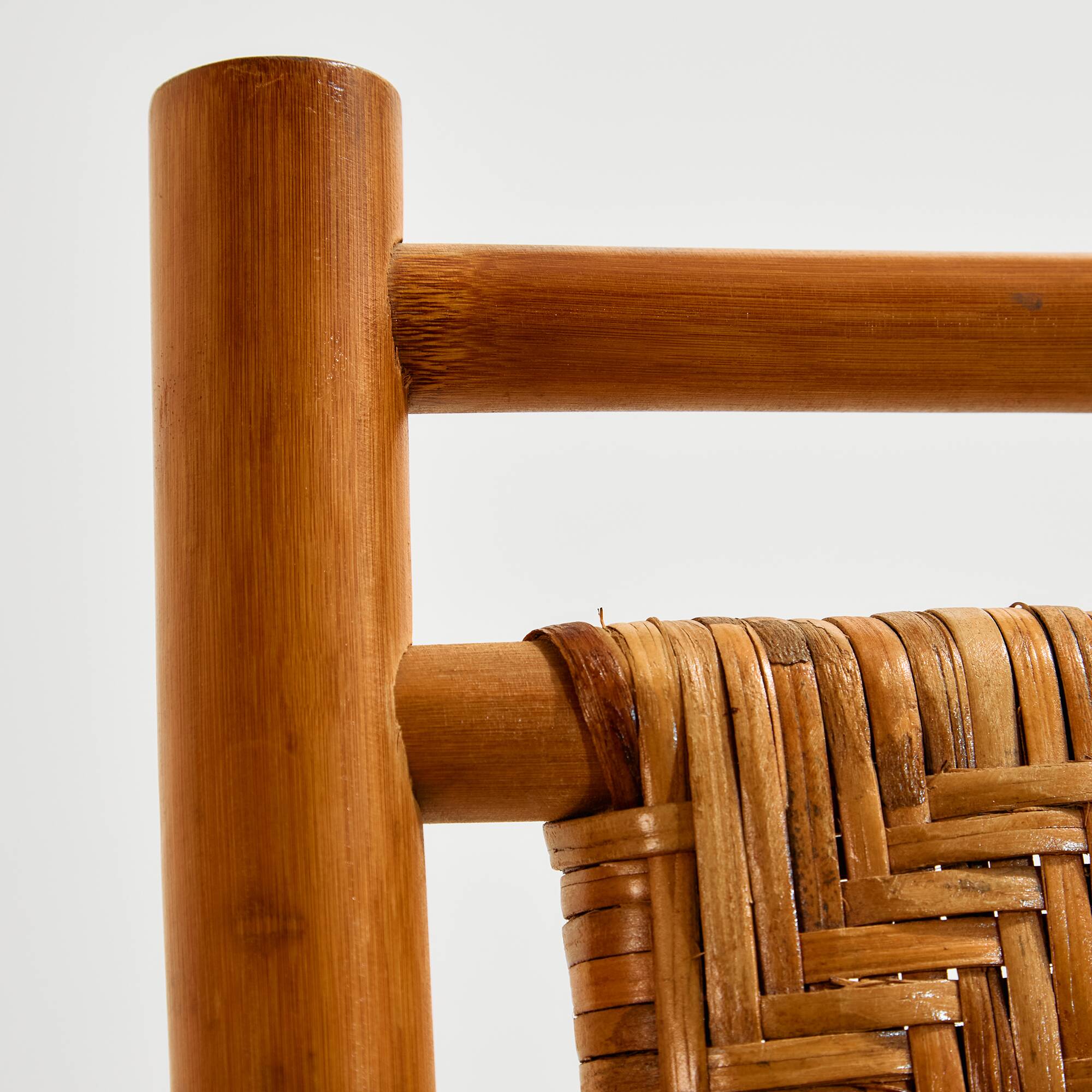Foldable bamboo chair