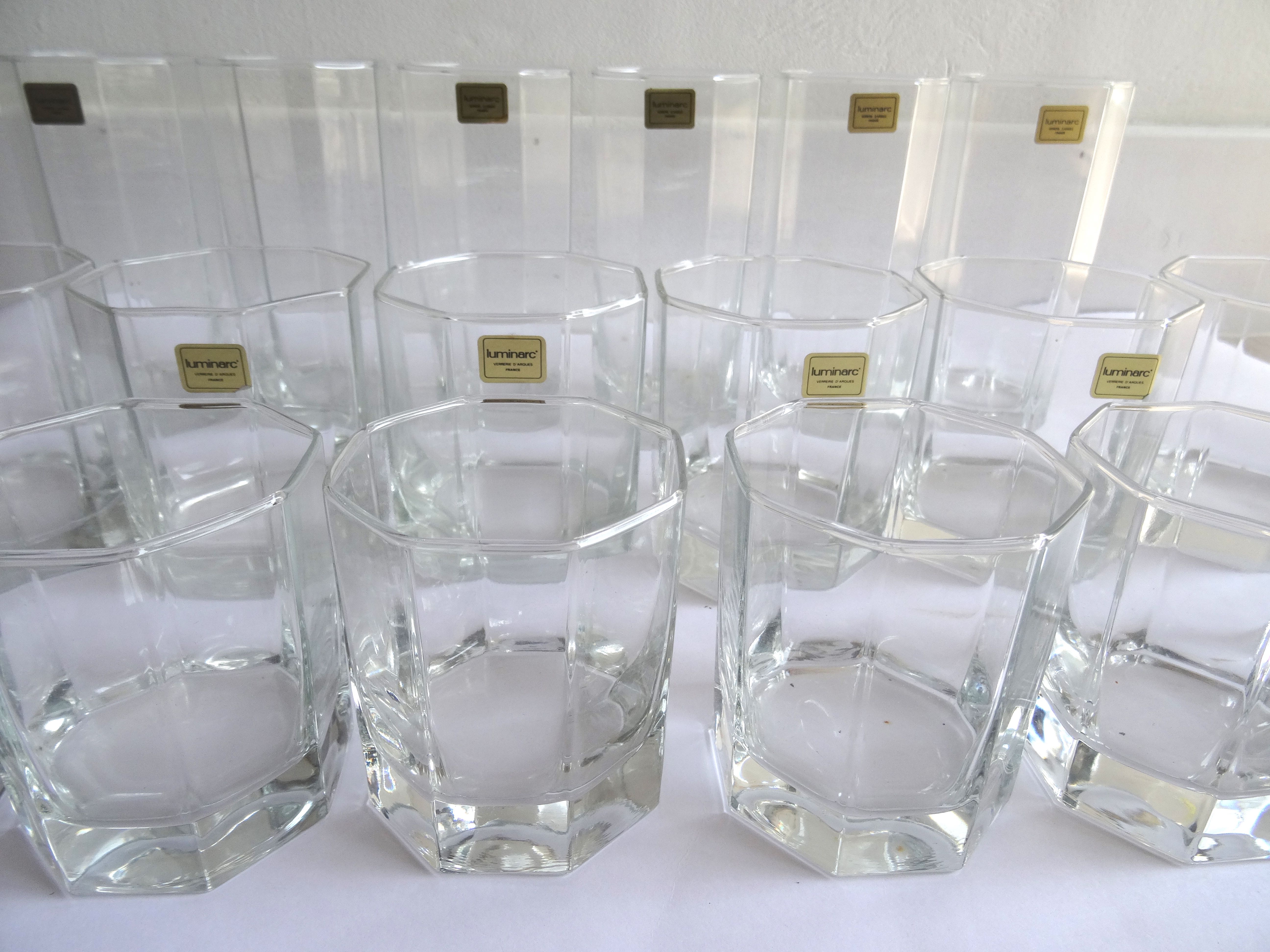 Service complet de 18 verres Luminarc Octime